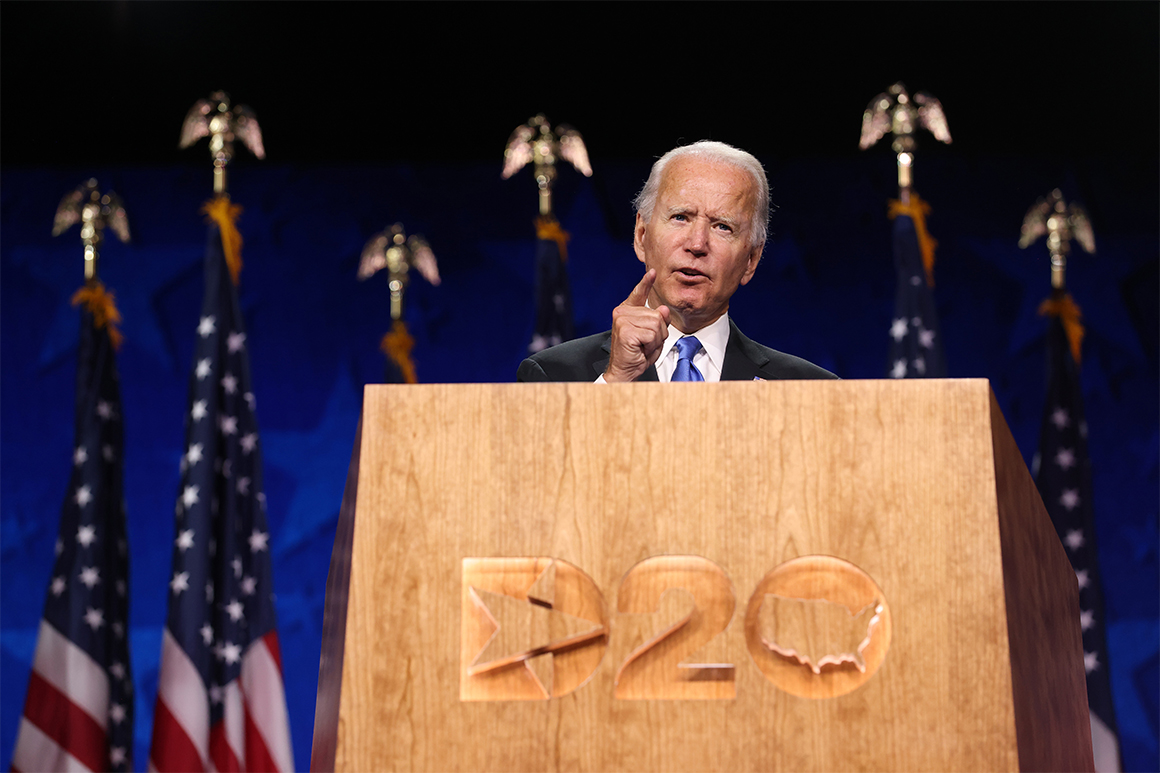 Biden’s convention embraced racial justice. BLM leaders saw it as mostly lip service.