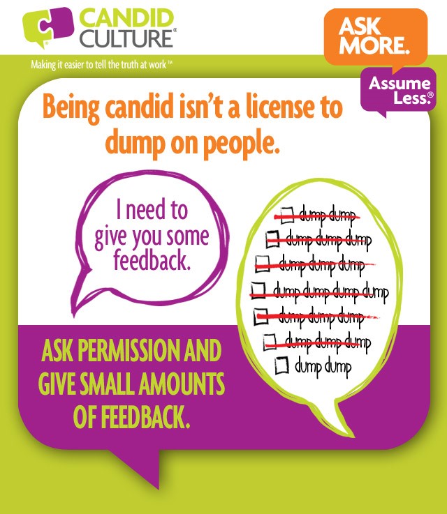 Giving Feedback – Less is More