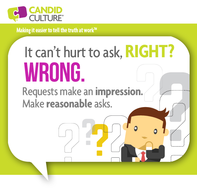 Asking for Too Much Can Damage Careers