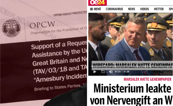 Austria Confirms OPCW Report On Skripal Faking by the British – Vienna Exposes Financial Times Lies and Cover-Up