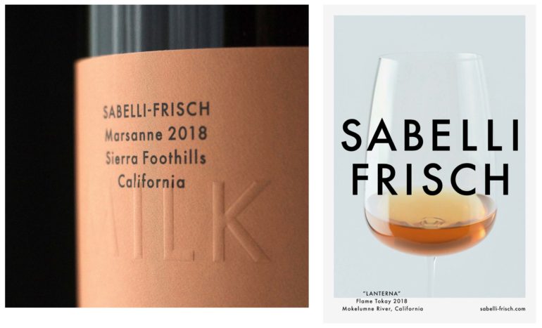 Effortless Visual Identity for Low-impact Winery Sabelli-Frisch
