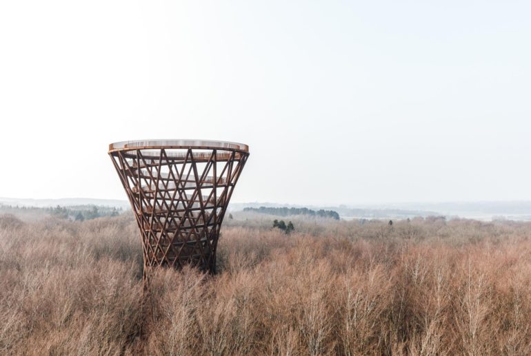 Serene Observation Tower in Denmark