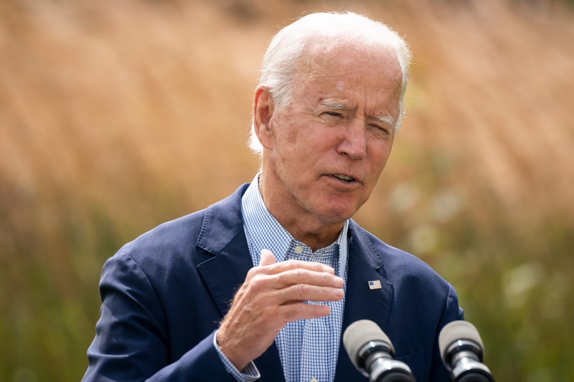 Biden labels Trump a ‘climate arsonist,’ accusing him of not heeding science