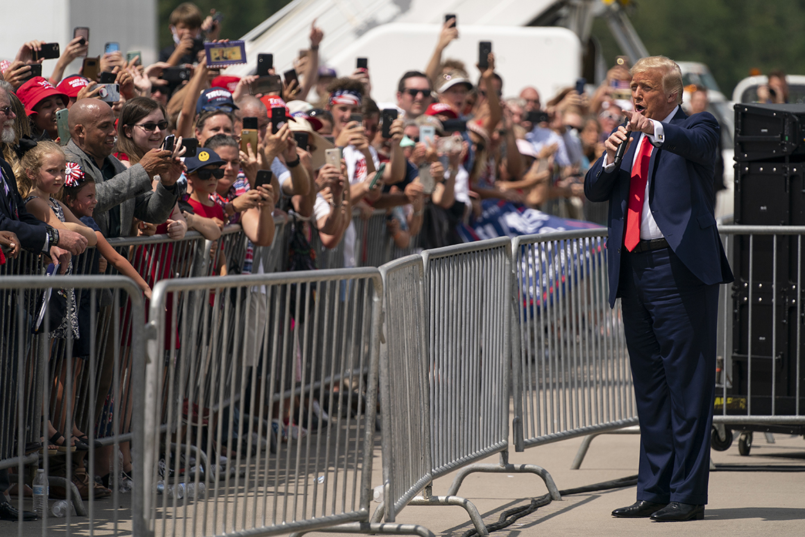 Trump seemingly encourages North Carolina residents to try to vote twice