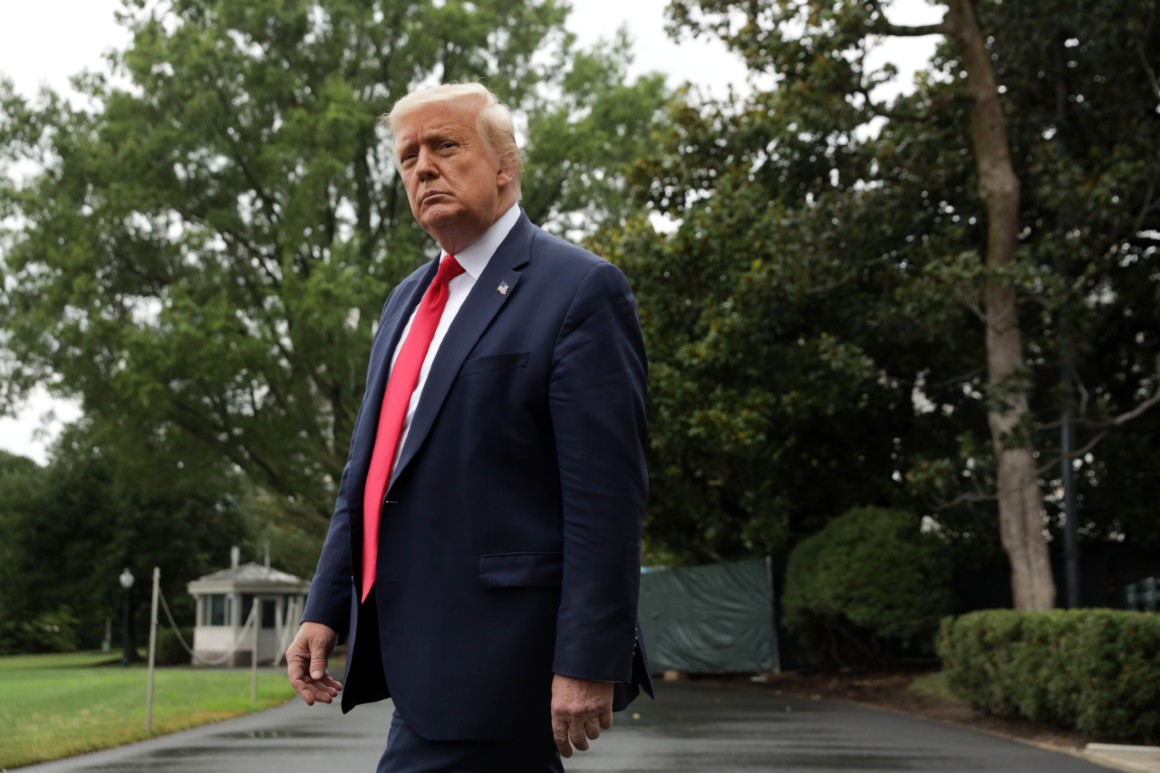Trump continues counterattack on military comments