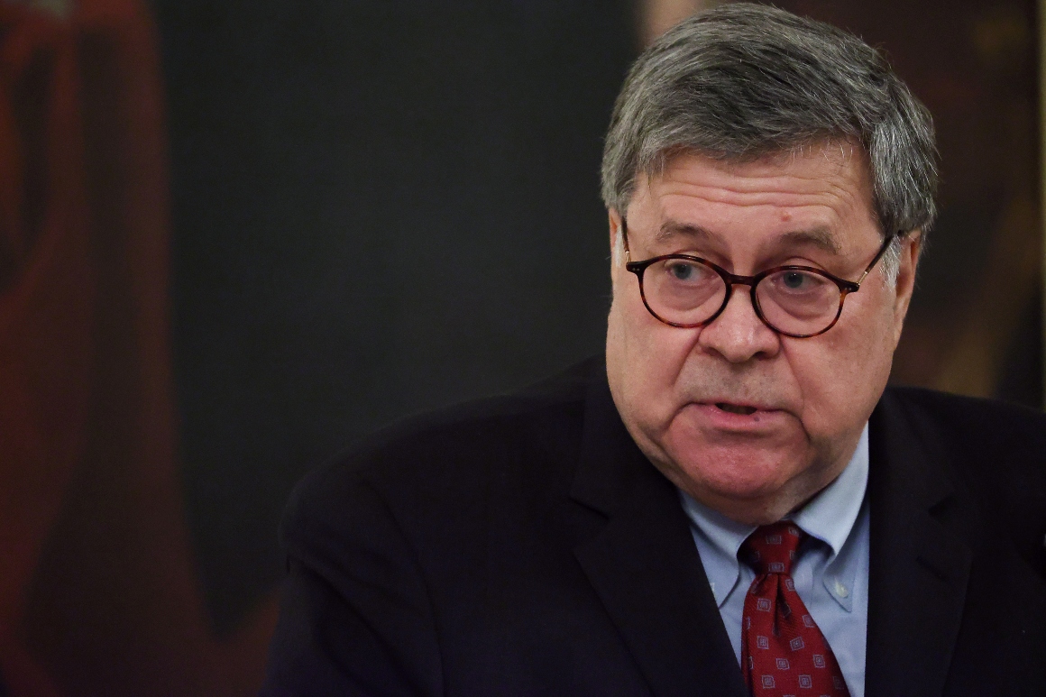 Barr: ‘I don’t think there are 2 justice systems’ for Black and white Americans