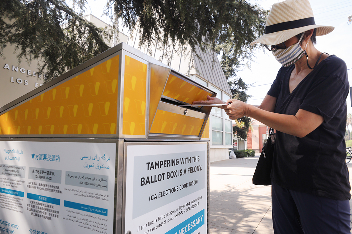 Trump urges California GOP to ‘fight on’ with unofficial ballot boxes despite prosecution threat