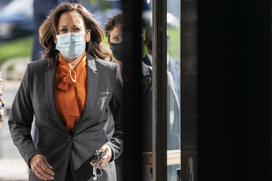 Harris cancels travel after Biden campaign announces positive Covid tests