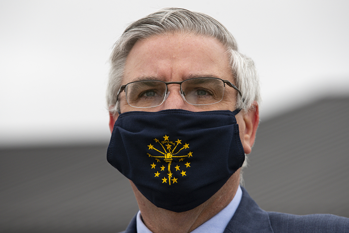 How Anti-Mask Politics Are Scrambling Indiana’s Governor’s Race