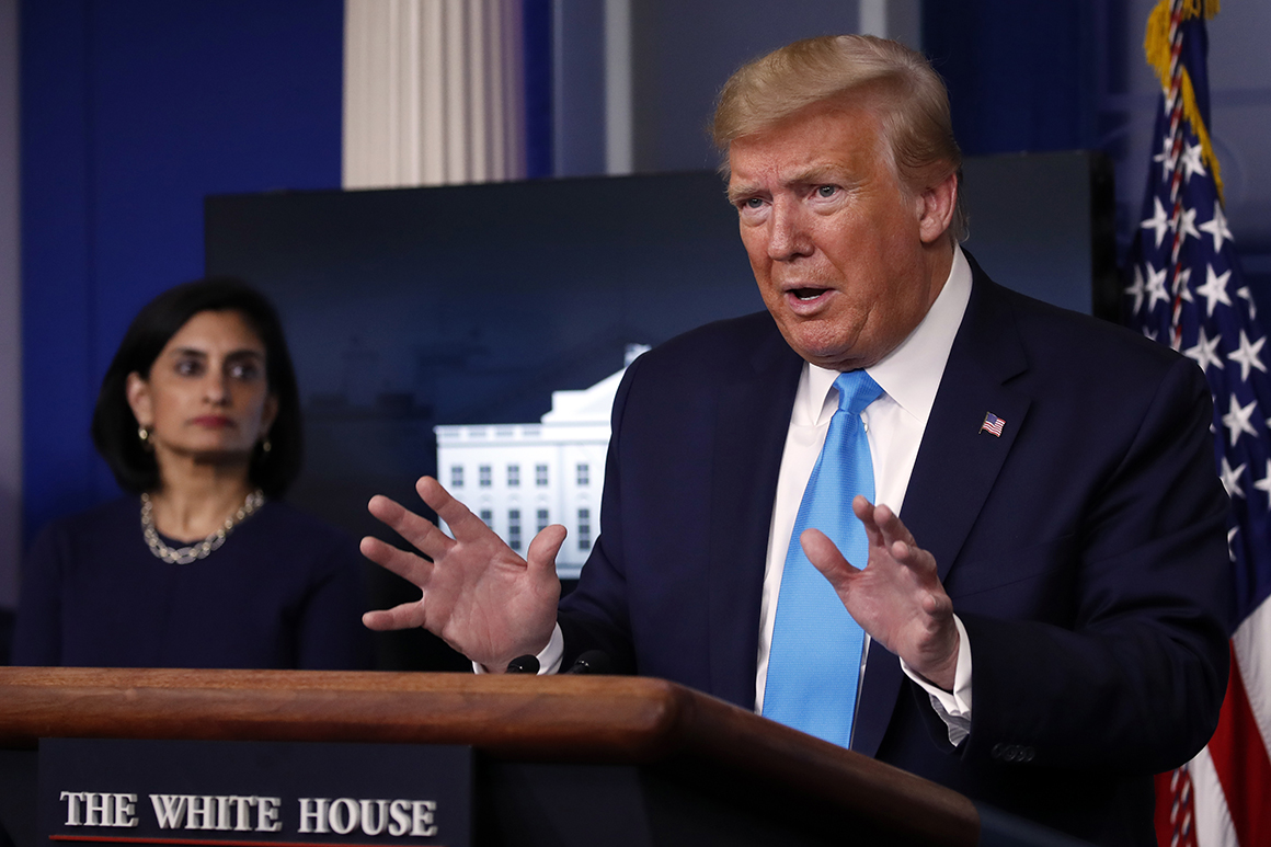 HHS lawyer: Trump’s drug cards could violate election law