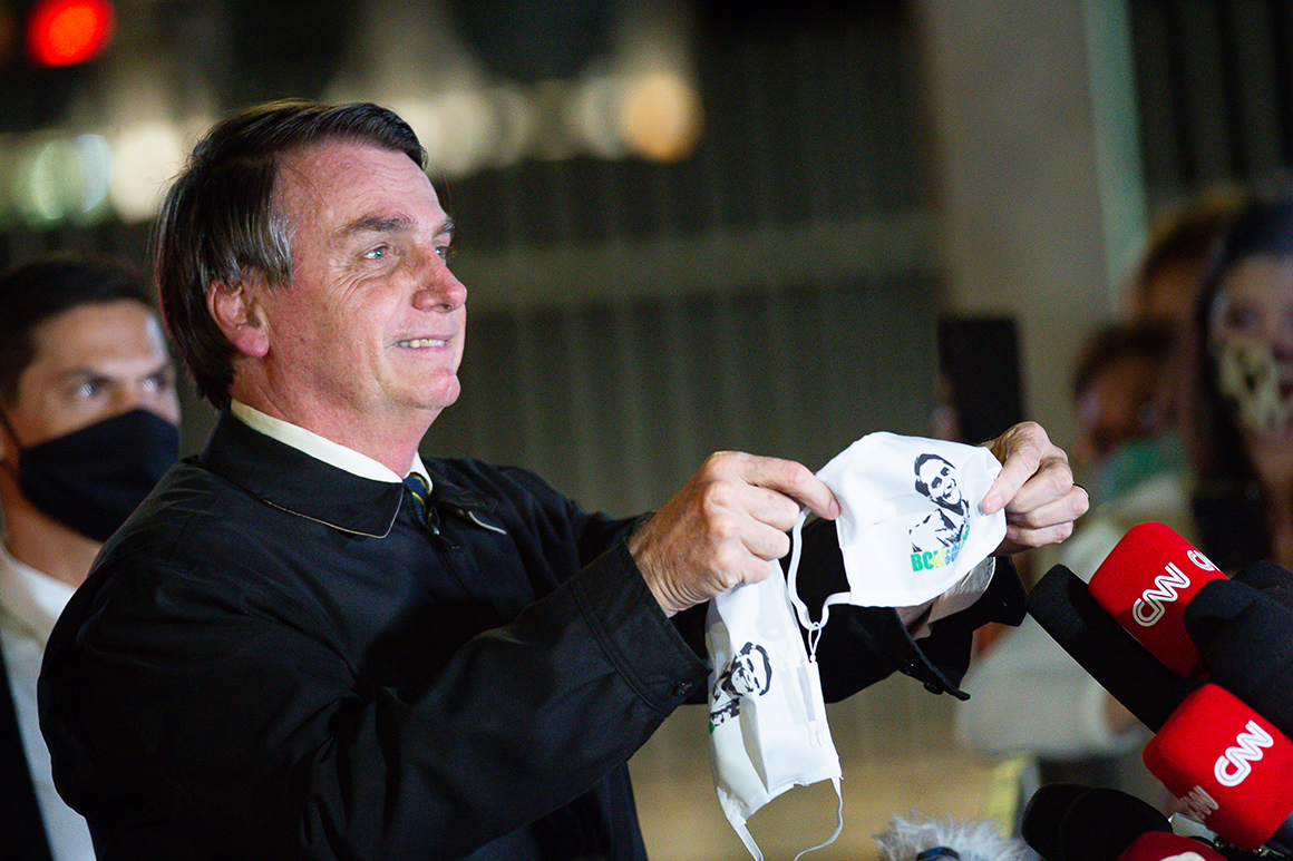 Brazil’s Bolsonaro endorses Trump’s reelection