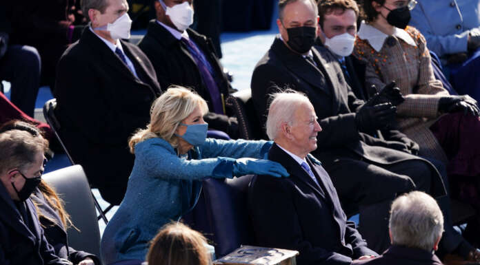 ‘It just symbolizes everything’: Bidens bring presidential PDA back to the White House