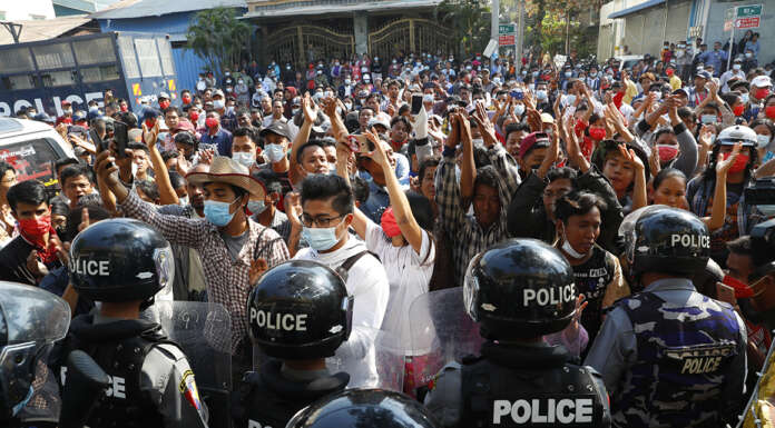 Myanmar security forces intensify crackdown on protesters