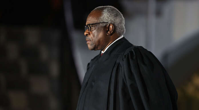 Justice Thomas grumbles over Trump’s social media ban