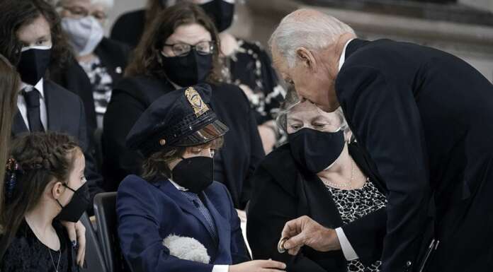 Biden tells family of ‘hero’ Capitol Police officer killed in car attack: ‘He’s in your blood’