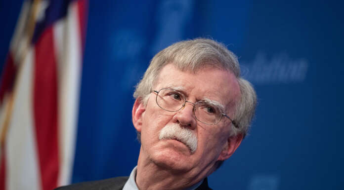 Bolton puts out a poll to sandbag Trump