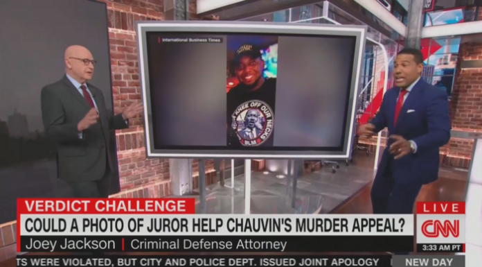 As Morning Joe Continues Blackout, CNN Hosts Debate on BLM-Backing Chauvin Juror