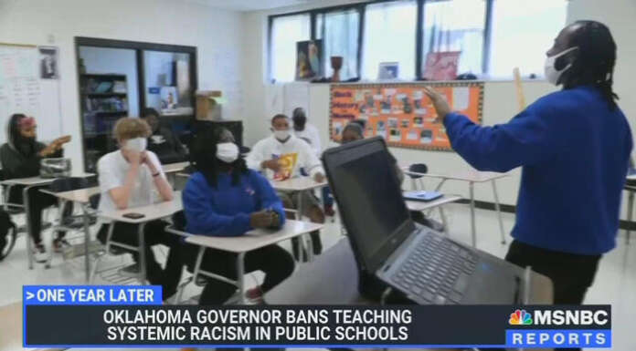 MSNBC Wails Over States Combating Radical Racial Propaganda in Schools
