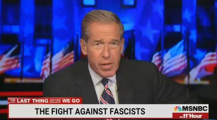 Outrageous: Brian Williams Pushes Ad Likening Antifa Terrorists to American Patriots