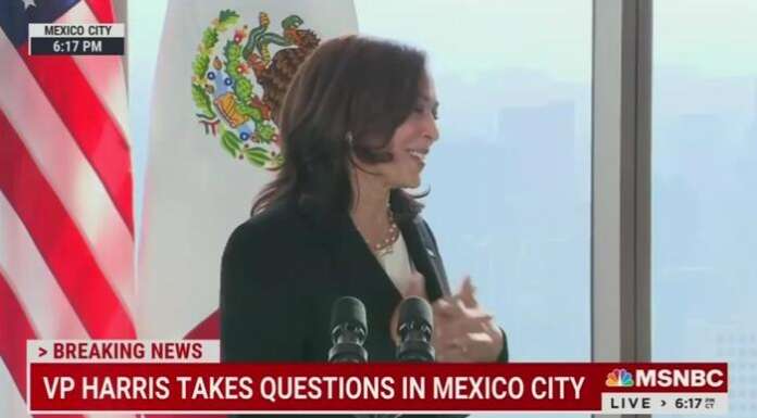 Univision Fangirling of VP Harris at Mexico Presser, or MAJOR Security Breach?