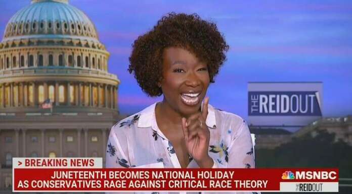FAKE NEWS: Joy Reid Claims Republicans Want to Ban Talk of Juneteenth, Slavery