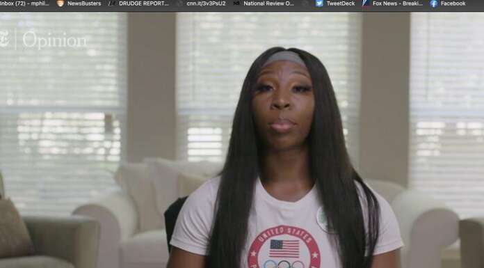 Contemptible: U.S. Olympic Athlete Turns Away From Flag During Anthem