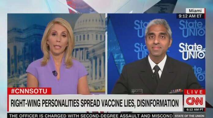 Dana Trash: CNN Host Asks Surgeon General If Fox News Is ‘Killing People’ with COVID Opinion