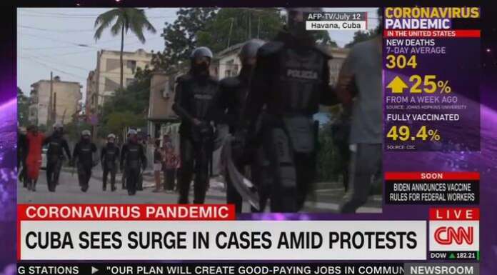 CNN Is Suddenly Concerned About Protests Becoming COVID Superspreader Events