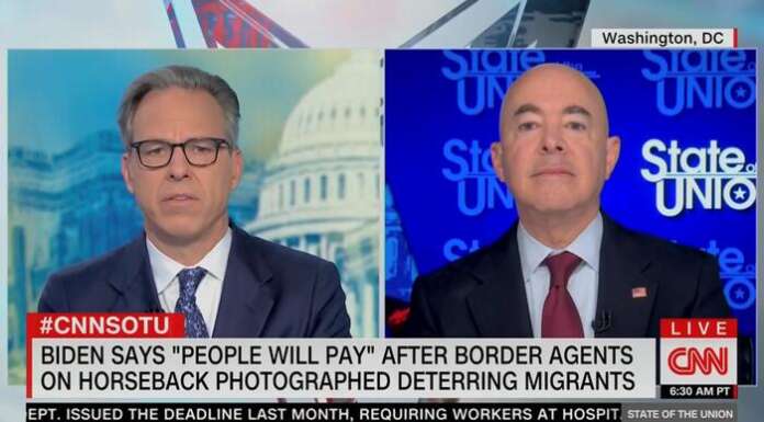Zing! Tapper Scolds DHS Sec: Share Your Nice Words About Border Patrol With Biden!