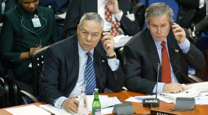 Opinion: Colin Powell was a soaring star until he got trapped