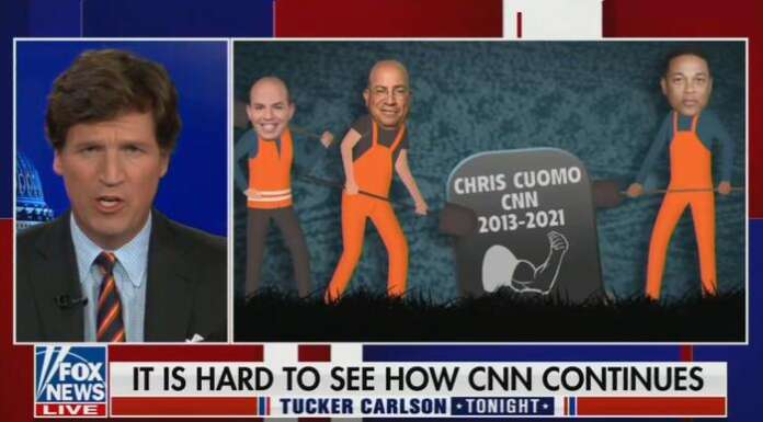 WATCH: Tucker Carlson Hilariously Lampoons ‘Tiny Hothouse’ CNN Suspending Fredo