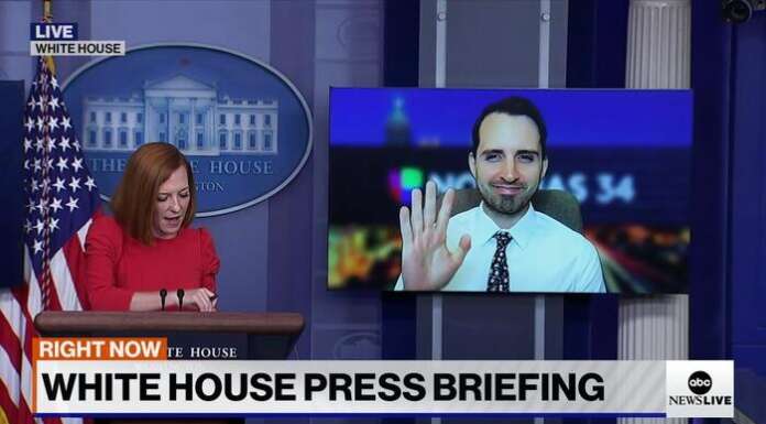 Univision Atlanta Reporter Shoots His Shot, Psucks Up To Psaki