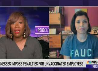 Joy Reid, Doc in ‘Fauci’ Shirt: Let’s Keep Unvaccinated People From Medical Care, Dock Pay
