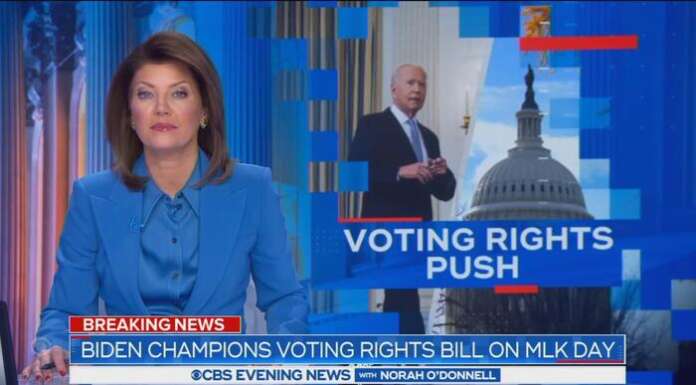 REALLY? CBS Helps Dems Exploit MLK Day to Rally for Federal Election Takeover