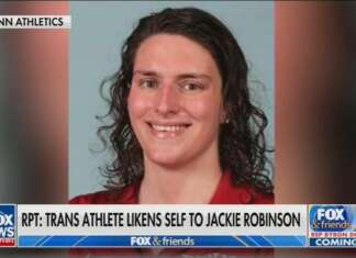 Trans Swimmer Thomas Says He’s ‘Like Jackie Robinson Of Trans Sports’
