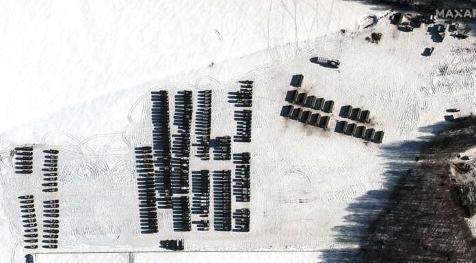 Russia at 70 percent of Ukraine military buildup, U.S. officials say